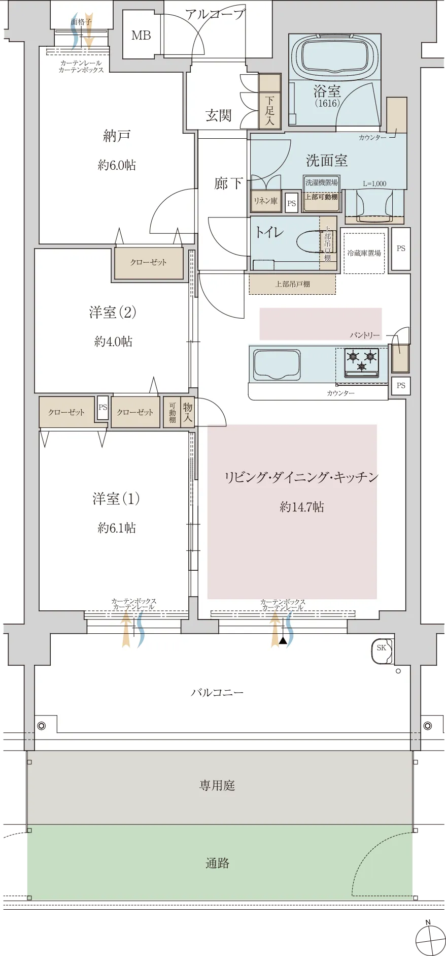 Cgtype間取り図面