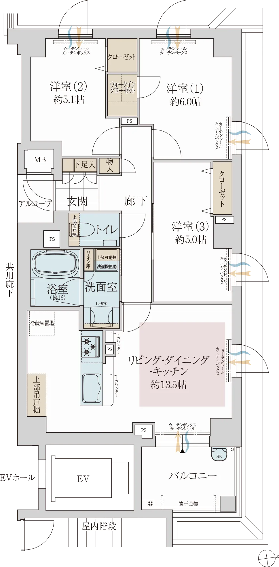 Ftype間取り図面