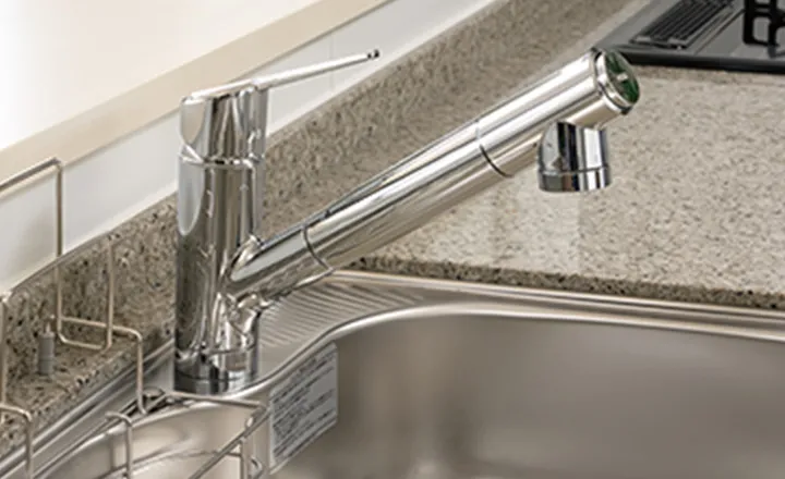 蛇口一体型浄水器