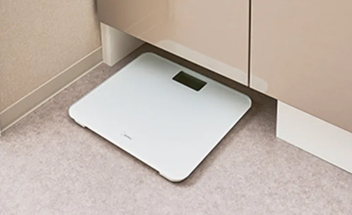 ヘルスメーター収納