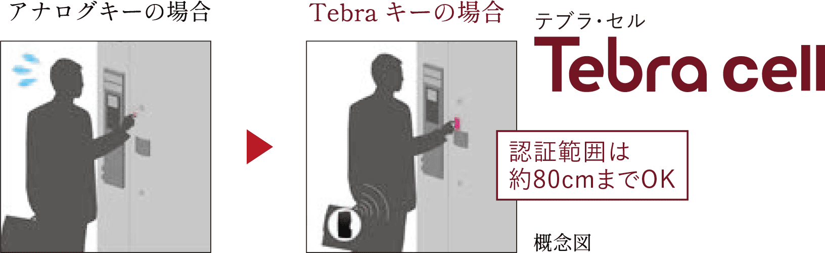 玄関電気錠Tebra