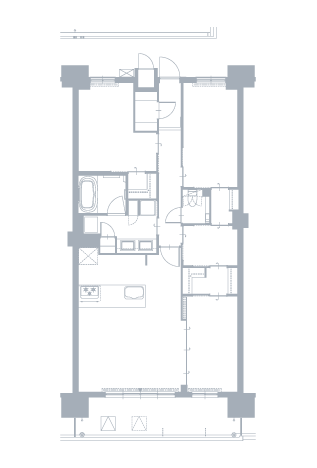 Type-C 間取りイメージ